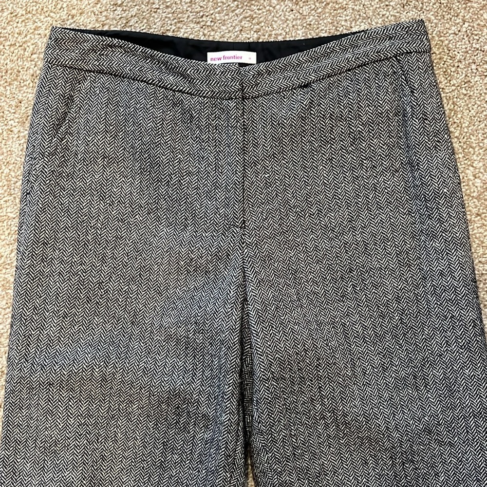 New Frontier Fully Lined Chevron/Herringbone Patt… - image 5